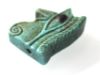 Picture of ANCIENT EGYPT. FAIENCE EYE OF HORUS AMUET. 600 - 300 B.C