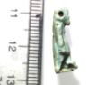 Picture of ANCIENT EGYPT. THOTH FAIENCE AMULET. 600 - 300 B.C