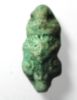 Picture of ANCIENT EGYPT. HATHOR FAIENCE AMULET. 600 - 300 B.C