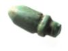 Picture of ANCIENT EGYPT.  FAIENCE HEART AMULET. 600 - 300 B.C