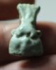 Picture of ANCIENT EGYPT.  FAIENCE BES AMULET. 600 - 300 B.C