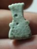 Picture of ANCIENT EGYPT.  FAIENCE BES AMULET. 600 - 300 B.C