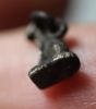 Picture of ANCIENT EGYPT. NEW KINGDOM TINY SILVER CAT AMULET. 1250 B.C