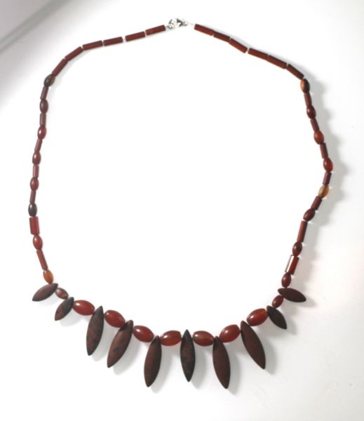 Picture of ANCIENT EGYPT. BEAUTIFUL NEW KINGDOM STONE BEADS NECKLACE. 1250 B.C