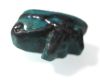 Picture of ANCIENT EGYPT. FAIENCE EYE OF HORUS AMULET. 600 - 300 B.C