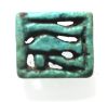 Picture of ANCIENT EGYPT. FAIENCE EYE OF HORUS AMULET. 600 - 300 B.C