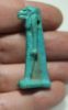 Picture of ANCIENT EGYPT. FAIENCE THOTH AMULET. LARGE. 600-300 B.C