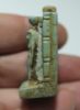 Picture of ANCIENT EGYPT. FAIENCE TRIAD AMULET. LARGE. 600-300 B.C