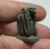 Picture of ANCIENT EGYPT. FAIENCE HYBRID AMULET. A COMBINATION OF A COBRA AND A VULTURE.  600-300 B.C