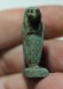 Picture of ANCIENT EGYPT. FAIENCE HYBRID AMULET. A COMBINATION OF A COBRA AND A VULTURE.  600-300 B.C