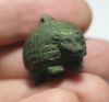 Picture of ANCIENT EGYPT. FAIENCE HEDGEHOG AMULET.   600-300 B.C