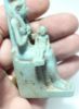 Picture of ANCIENT EGYPT. HUGE FAIENCE ISIS NURSING HORUS  AMULET.   600-300 B.C