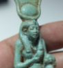 Picture of ANCIENT EGYPT. HUGE FAIENCE ISIS NURSING HORUS  AMULET.   600-300 B.C