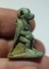 Picture of ANCIENT EGYPT. FAIENCE HYBRID AMULET. MONKEY? AND A FALCON . 600-300 B.C