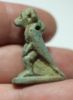 Picture of ANCIENT EGYPT. FAIENCE HYBRID AMULET. MONKEY? AND A FALCON . 600-300 B.C