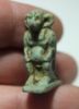 Picture of ANCIENT EGYPT. FAIENCE HYBRID AMULET. MONKEY? AND A FALCON . 600-300 B.C