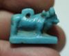 Picture of ANCIENT EGYPT. FAIENCE APIS BULL AMULET. BEAUTIFUL COLOR . 600-300 B.C  HIGH QUALITY. 