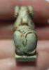 Picture of ANCIENT EGYPT. FAIENCE  SPHYNX AMULET. BEAUTIFUL COLOR . 600-300 B.C