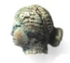 Picture of ANCIENT EGYPT. PTOLEMAIC FAIENCE HEAD . 300 -100 B.C