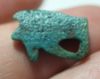 Picture of ANCIENT EGYPT. FAIENCE EYE OF HORUS AMULET. 600 - 300 B.C