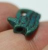 Picture of ANCIENT EGYPT. FAIENCE EYE OF HORUS AMULET. 600 - 300 B.C