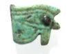 Picture of ANCIENT EGYPT. FAIENCE EYE OF HORUS AMULET. 600 - 300 B.C