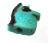 Picture of ANCIENT EGYPT. FAIENCE EYE OF HORUS AMULET. 600 - 300 B.C