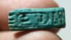 Picture of ANCIENT EGYPT. FAIENCE FRAGMENT WITH CARTOUCHE. NEW KINGDOM. 1340 B.C