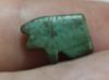 Picture of ANCIENT EGYPT.  FAIENCE EYE OF HORUS AMULET. 600 - 300 B.C 