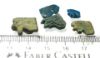 Picture of ANCIENT EGYPT. FAIENCE EYES OF HORUS AMULETS. 600- 300 B.C (FIVE)