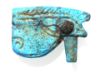 Picture of ANCIENT EGYPT. FAIENCE EYE OF HORUS AMULET. 600- 300 B.C