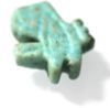 Picture of ANCIENT EGYPT. FAIENCE EYE OF HORUS AMULET. 600- 300 B.C