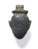 Picture of ANCIENT EGYPT. LAPIS LAZULI STONE HEART AMULET AMULET. 1250 B.C