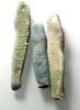 Picture of ANCIENT EGYPT. 26TH DYNASTY. FAIENCE USHABTIS. 600 - 300 B.C