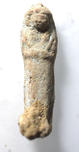 Picture of ANCIENT EGYPT. THIRD INTERMEDIATE PERIOD TERRACOTTA USHABTI. 1075 - 600 B.C