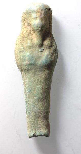 Picture of ANCIENT EGYPT. FAIENCE USHABTI. 600 - 300 B.C