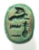 Picture of ANCIENT EGYPT. FAIENCE SCARAB. NEW KINGDOM . 1400 - 1200 B.C