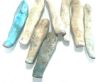 Picture of ANCIENT EGYPT. 26TH DYNASTY. LOT OF 8 FAIENCE USHABTI. 600 - 300 B.C