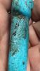 Picture of ANCIENT EGYPT. NEW KINGDOM . 19TH DYNASTY FAIENCE INSCRIBED USHABTI. 1279 - 1213 B.C