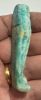 Picture of Ancient Egypt.  Faience Ushabti With traces of inscribtion. PTOLEMAIC PERIOD 300 - 200 B.C