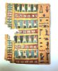 Picture of ANCIENT EGYPTIAN CARTONNAGE PANEL . C. 600 - 300 B.C