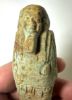 Picture of Ancient Egypt. Large Faience Ushabti With inscribtion. 600 - 300 B.C