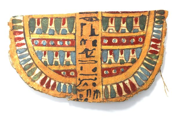 Picture of ANCIENT EGYPTIAN CARTONNAGE PANEL . C. 600 - 300 B.C