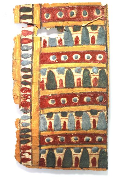 Picture of ANCIENT EGYPTIAN CARTONNAGE PANEL . C. 600 - 300 B.C