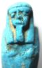 Picture of ANCIENT EGYPT. 26TH DYNASTY. INSCRIBED FAIENCE USHABTI. 600 - 300 B.C