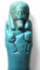 Picture of ANCIENT EGYPT. 26TH DYNASTY. INSCRIBED FAIENCE USHABTI. 600 - 300 B.C