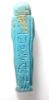 Picture of ANCIENT EGYPT. 26TH DYNASTY. INSCRIBED FAIENCE USHABTI. 600 - 300 B.C