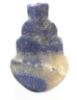 Picture of ANCIENT EGYPT. LAPIS LAZULI LOTUS PETAL  AMULET. 1250 B.C  NEW KINGDOM