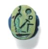 Picture of ANCIENT EGYPT.  STONE SCARABOID.  1400 - 1200  B.C  NEW KINGDOM