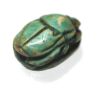 Picture of ANCIENT EGYPT.  STONE SCARAB. BES  1400 - 1200  B.C